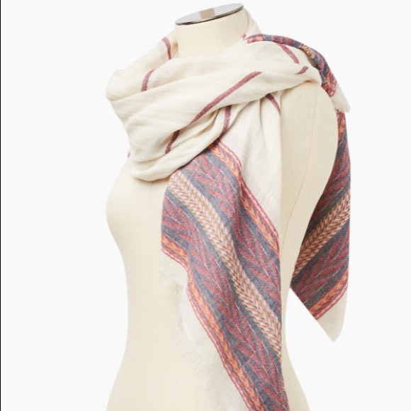 Roots Summerside scarf 100% cotton - Picture 5 of 6